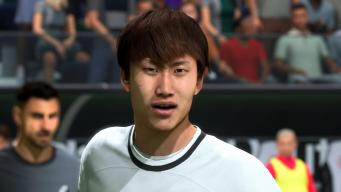 EAサッカーゲーム　日本人の固有フェイス