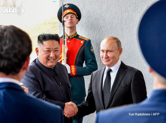 金正恩とプーチン大統領