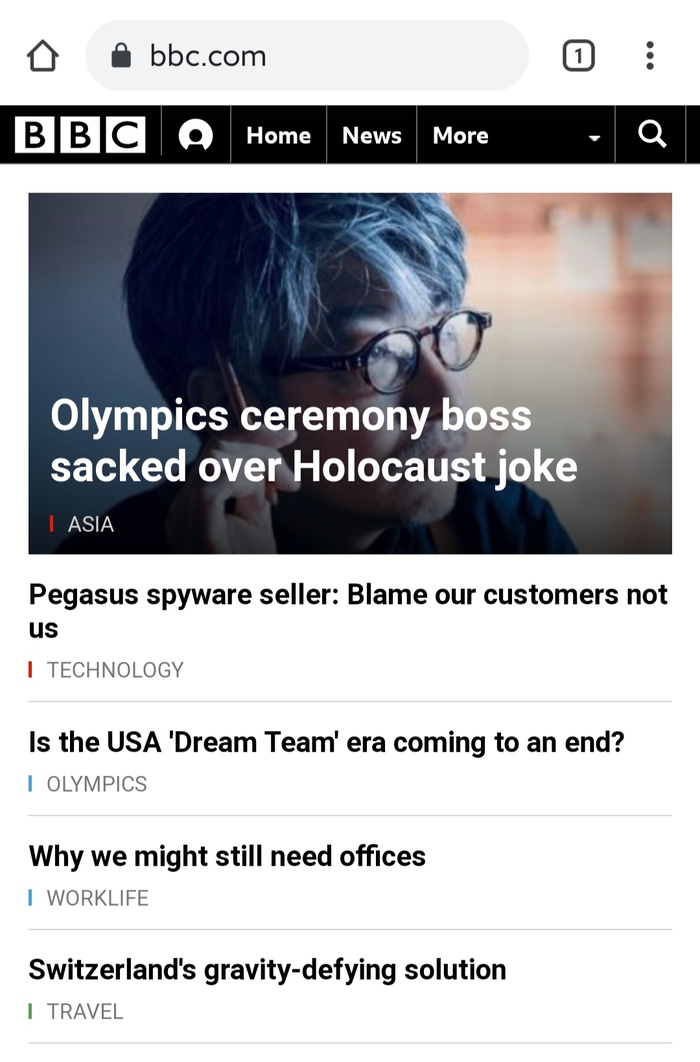 日本人さん、BBCのトップニュースに掲載されてしまう