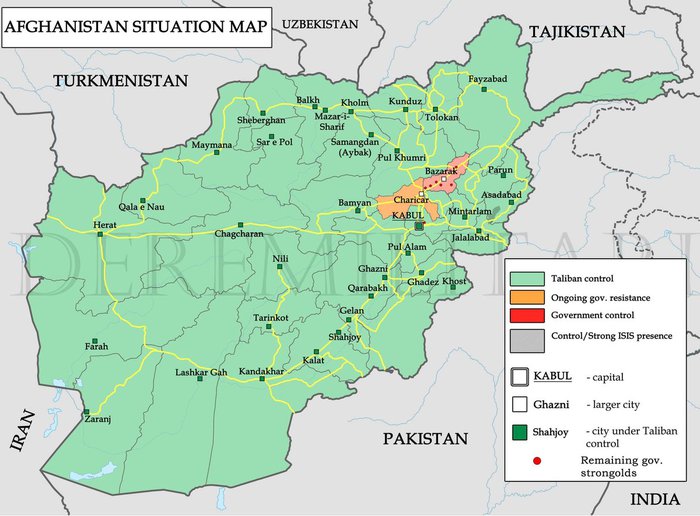 【朗報】アフガンのアムルラ・サーレ元副大統領、残存勢力をかき集めタリバンと最後の闘争開始