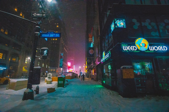 夜のニューヨーク、かっこ良い