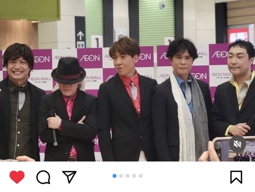 SMAP、イオンモールに集結