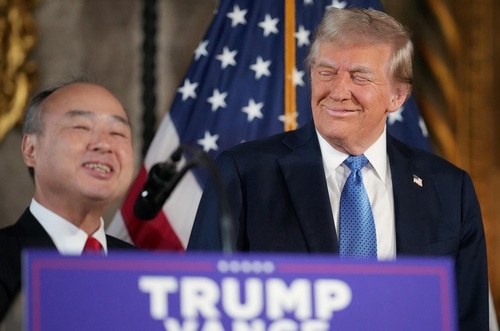 トランプ大統領と孫正義さん