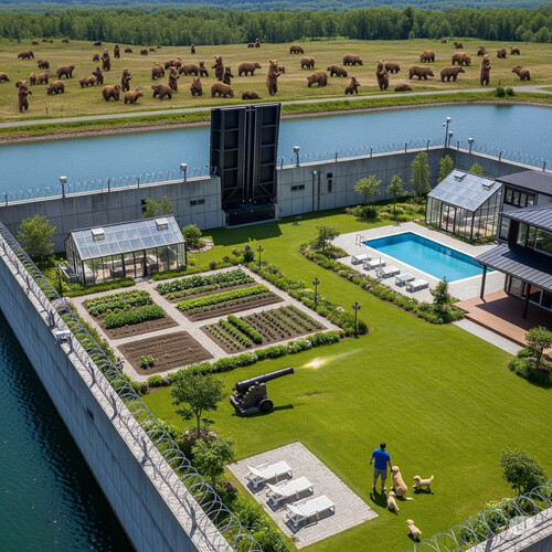 絶対に「ヒグマ🐻」に襲われない「最強の家」