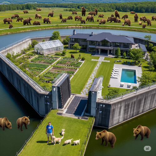 絶対に「ヒグマ🐻」に襲われない「最強の家」