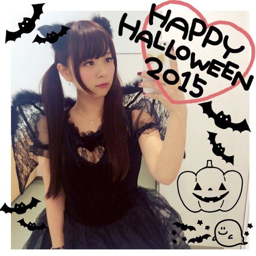 2015年ハロウィンコスプレする井口裕香さん