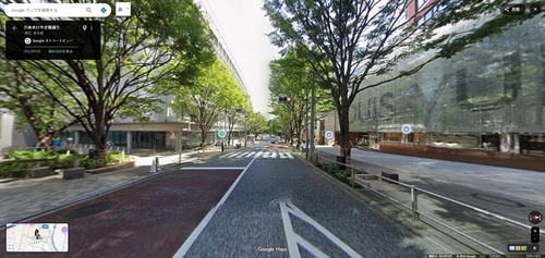六本木けやき坂通り 港区 東京都 Google ストリートビュー