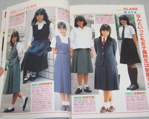 80年代のアイドル